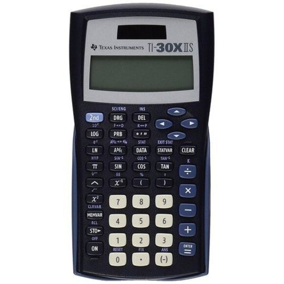 Texas Instruments TI30XIIS Scientific Calculator - Black NEW - Picture 1 of 3